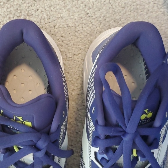 DIADORA BLUESHIELD MYTHOS VIGORE SNEAKERS. SIZE 8.5 WOMEN'S. "NO INSOLES".... - Picture 3 of 8